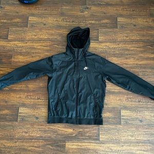 Nike running/rain jacket with hood
